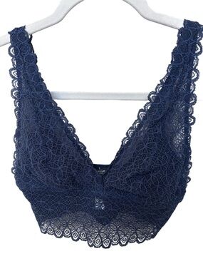 Cosabella Evereve Lace Bralette - Navy Blue Women’s Intimates Size Small